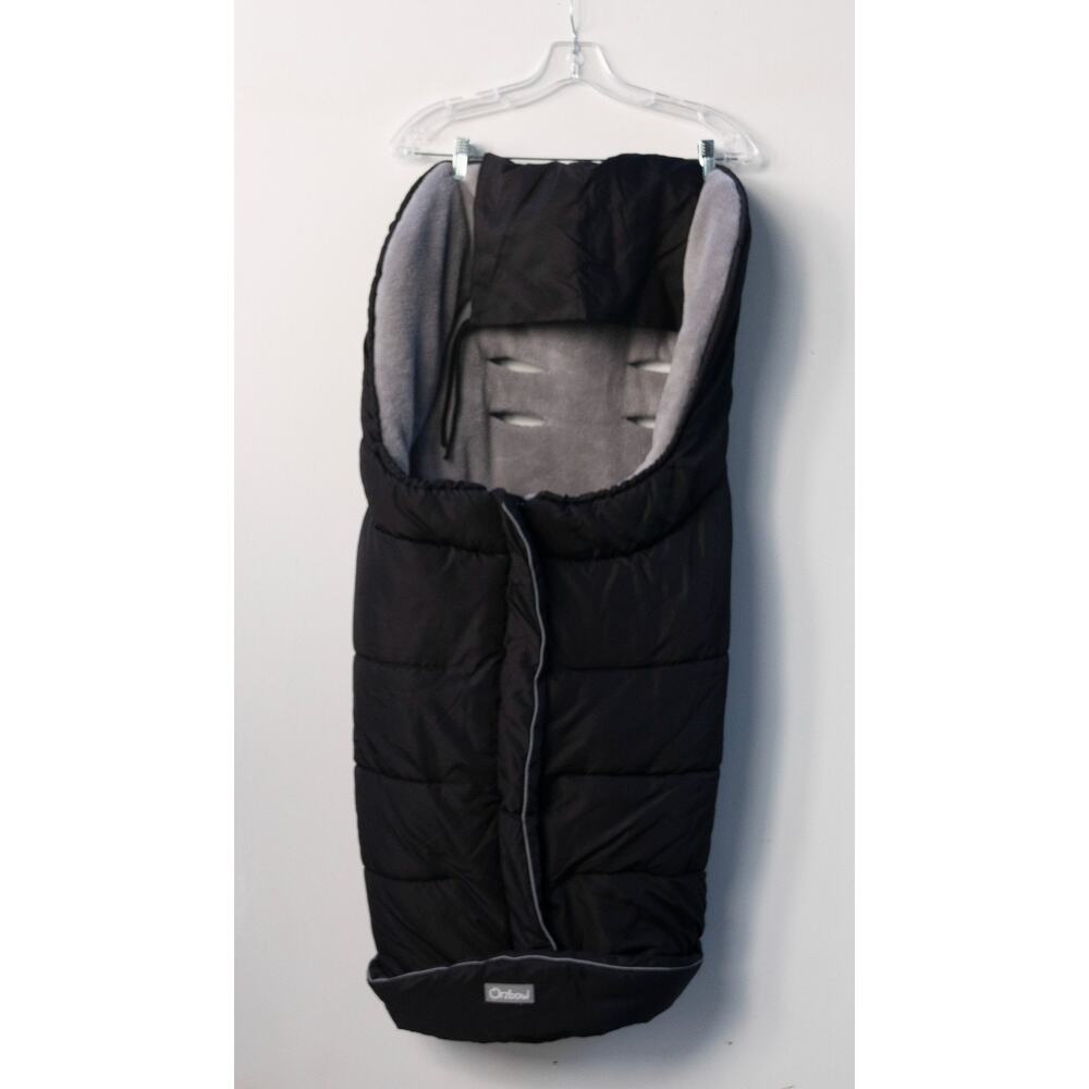 Orzbow Baby Stroller Footmuf Warm Bunting Bag Black Large